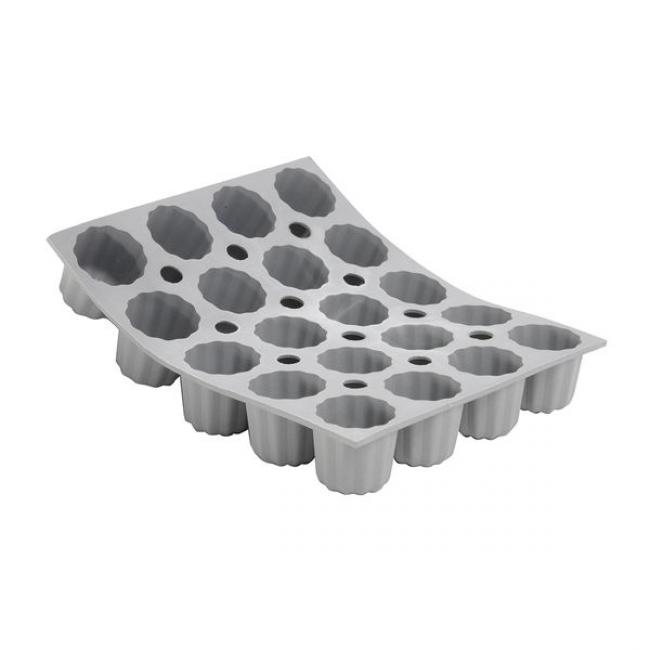 Moule souple 20 mini-cannel&eacute;s Elastomoule&reg;